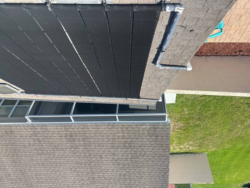 residential shingle roof replacement by Hloska Roofing in Spring Hill