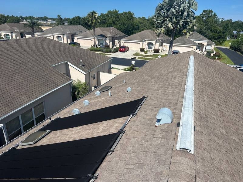residential shingle roof replacement by Hloska Roofing in Spring Hill
