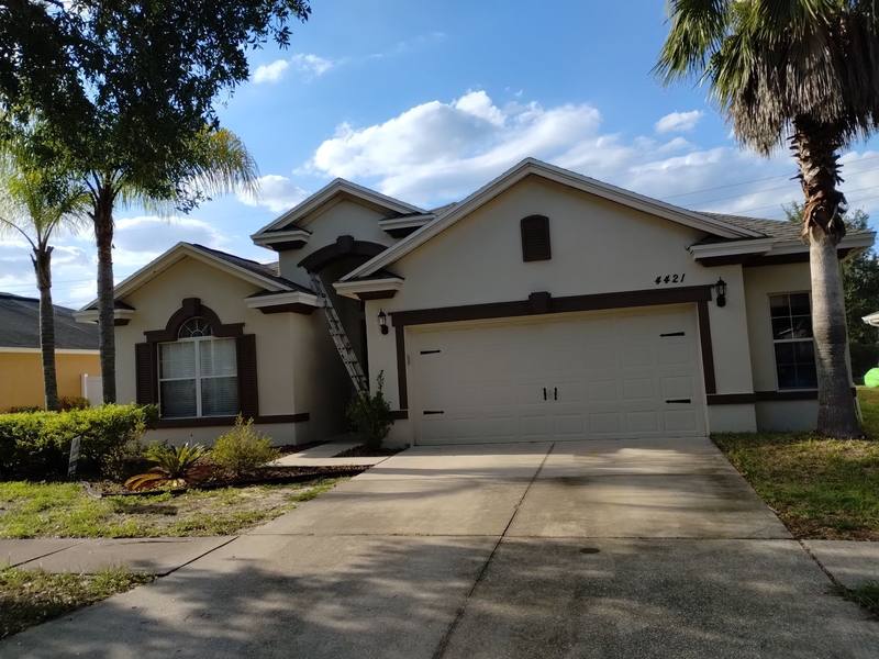 completed roofing project in Wesley Chapel FL