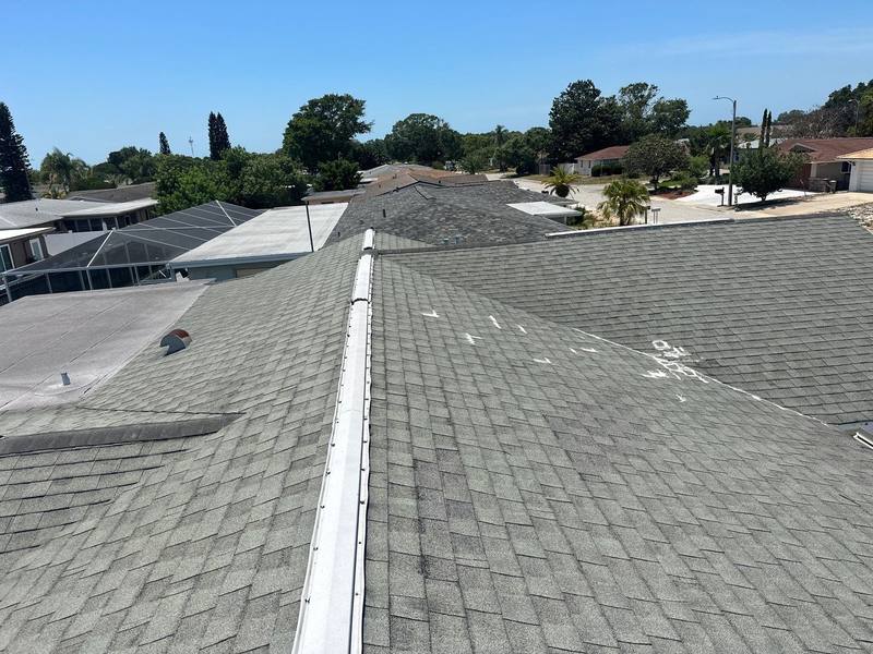 residential shingle roof replacement by Hloska Roofing in New Port Richey