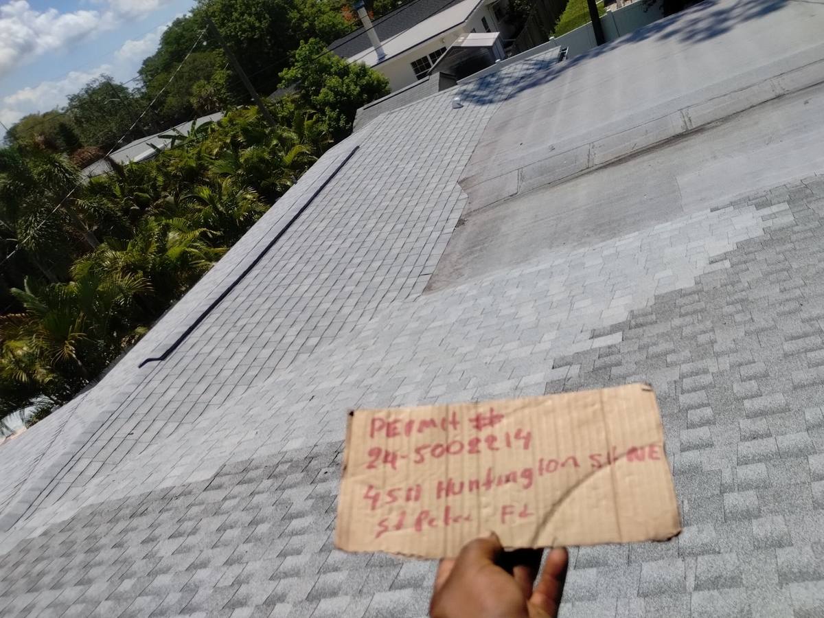 roof replacement in St. Petersburg, Florida