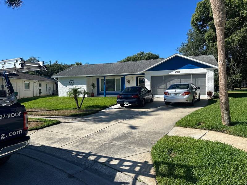 residential shingle roof replacement by Hloska Roofing in Port Richey