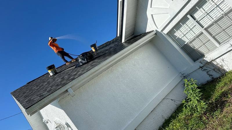residential shingle roof replacement by Hloska Roofing in Spring Hill