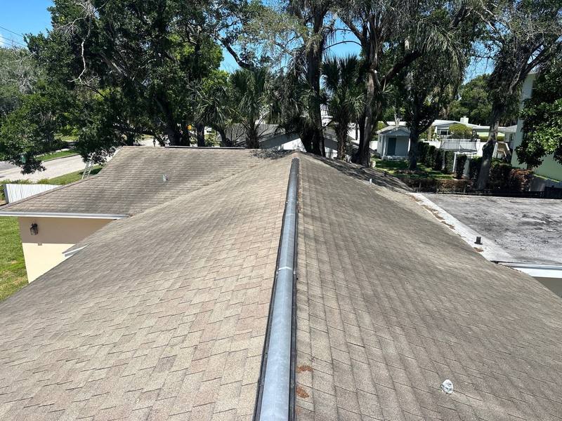 roofing project near W San Jose St in Tampa