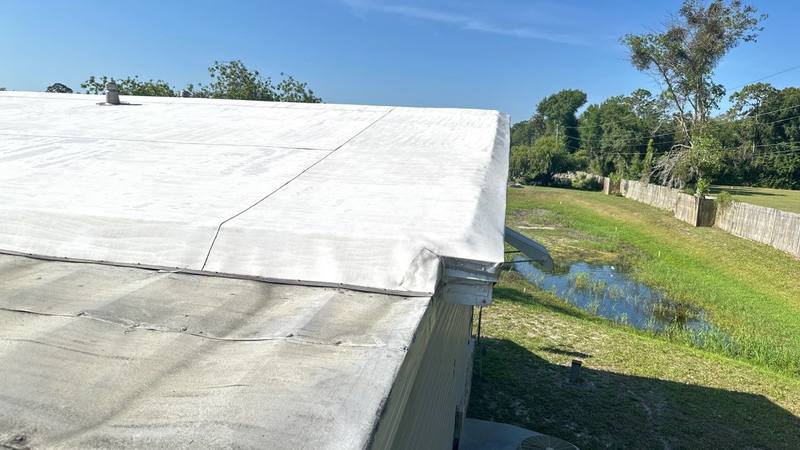 residential roof replacement by Hloska Roofing in Zephyrhills