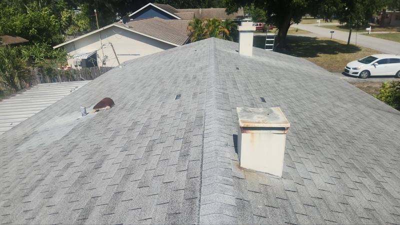 roofing project near 107th Ave N in Largo