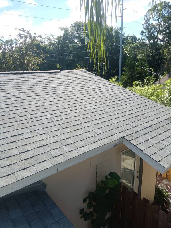 roofing project near Memorial Hwy in Tampa