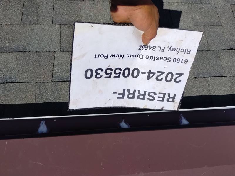 residential shingle roof replacement by Hloska Roofing in New Port Richey