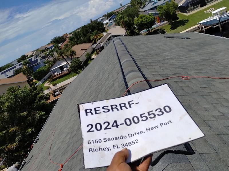 shingle roof replacement in New Port Richey, Florida