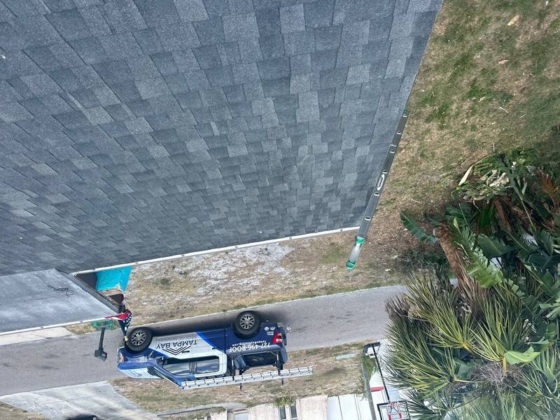 roofing project near Mckinley Drive in Port Richey