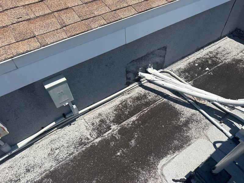 roofing project near Edgewater Dr in Clearwater