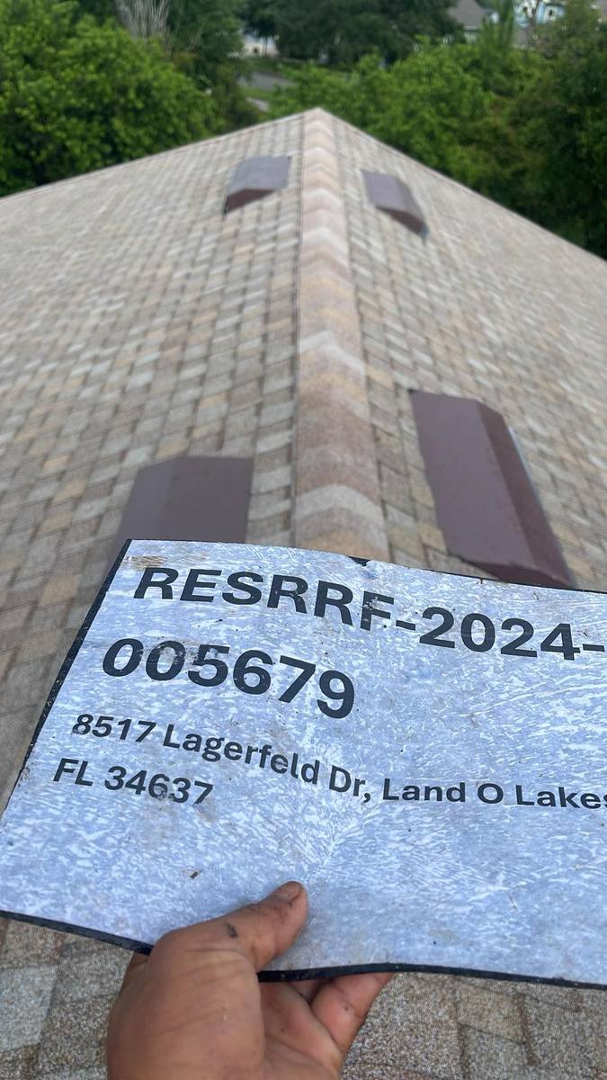 roof replacement in Land O' Lakes, Florida