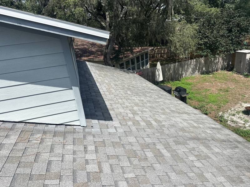 roofing project near Daybreak Drive in Lutz