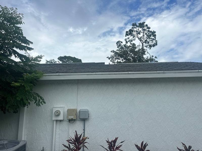completed roofing project in Hudson FL