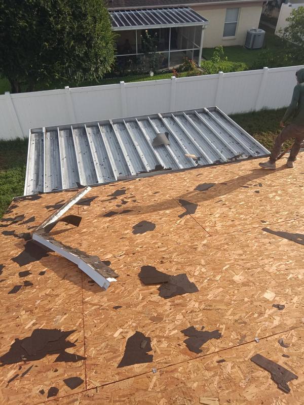 completed roofing project in Palm Harbor FL