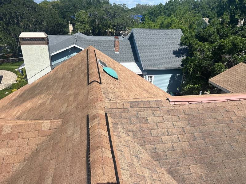 completed roofing project in Tampa FL