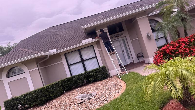 roofing project near Oakside Blvd in Lutz