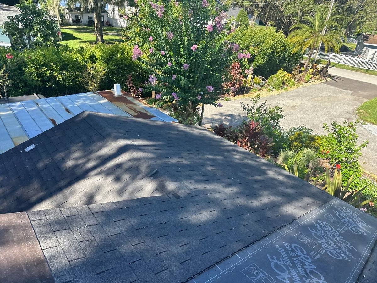 shingle roof replacement in Lutz, Florida