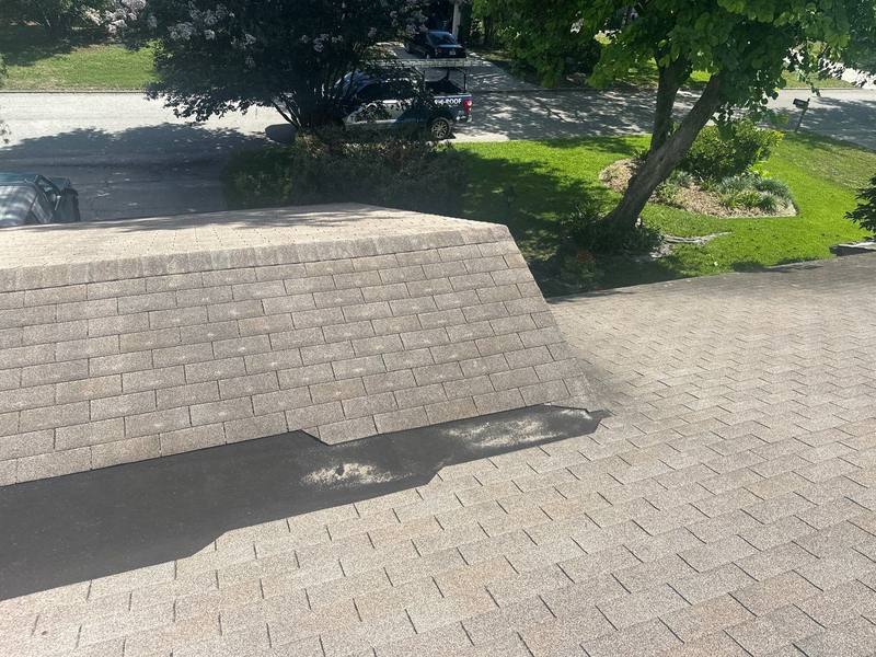 roofing project near Forest Glade Dr in Hudson