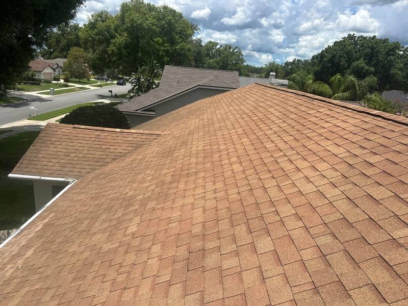 residential shingle roof replacement by Hloska Roofing in Lutz