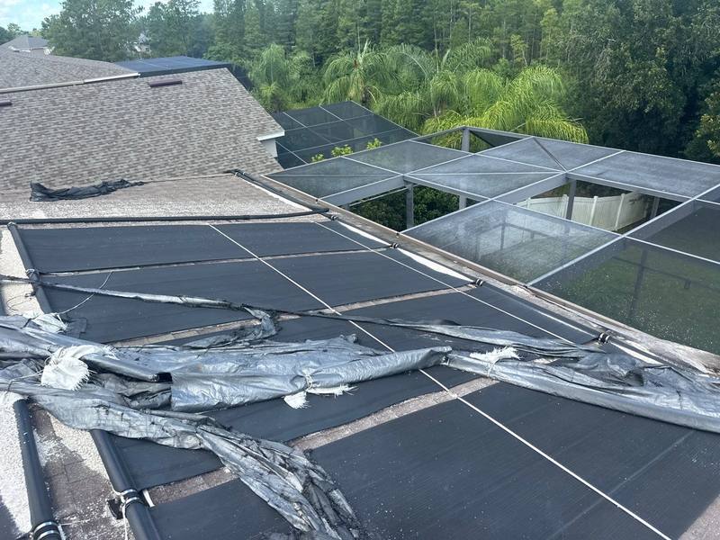 completed roofing project in Land O' Lakes FL