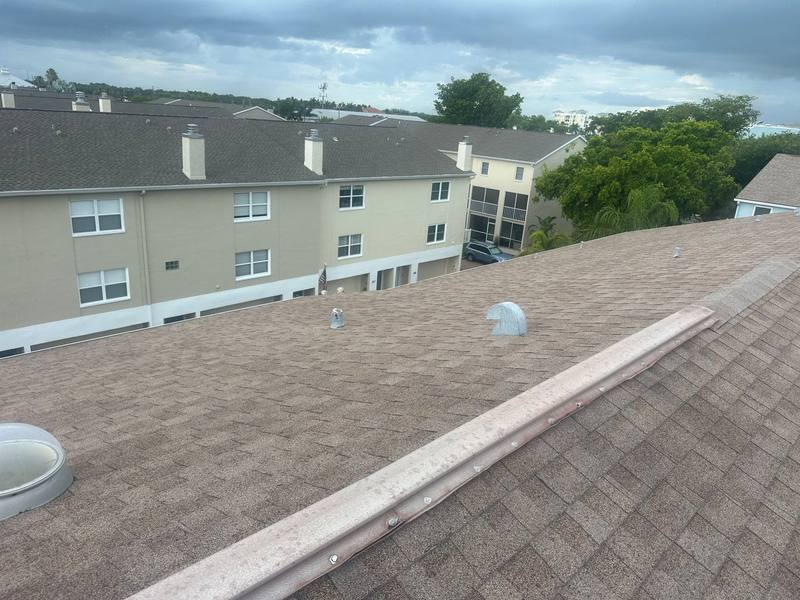 completed roofing project in Tierra Verde FL
