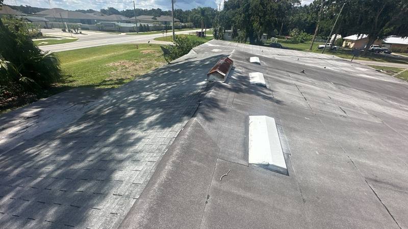 completed roofing project in Lakeland FL