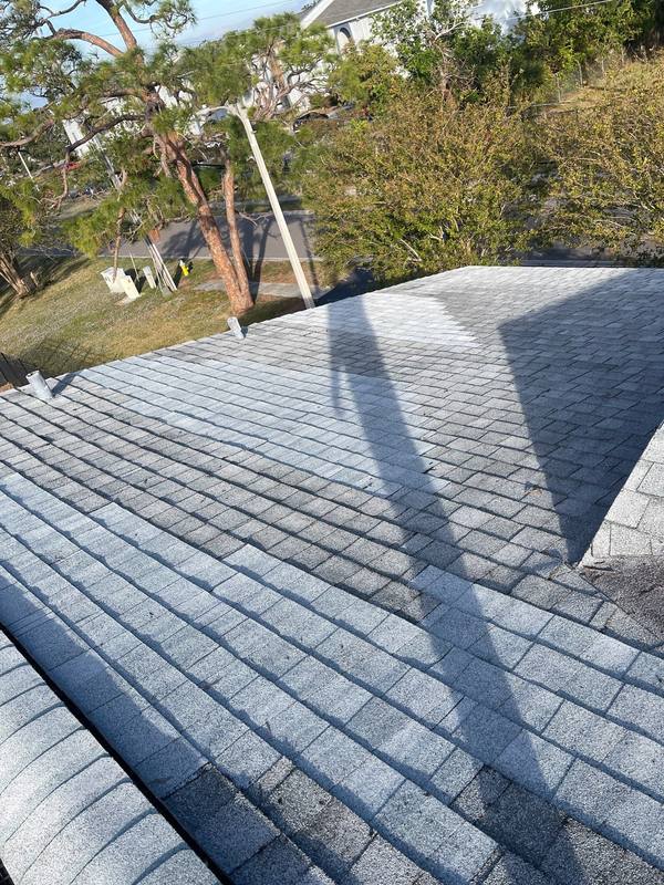 completed roofing project in St. Petersburg FL
