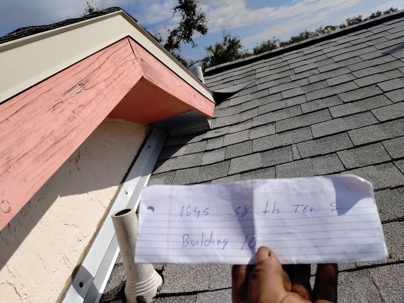 completed roofing project in St. Petersburg FL