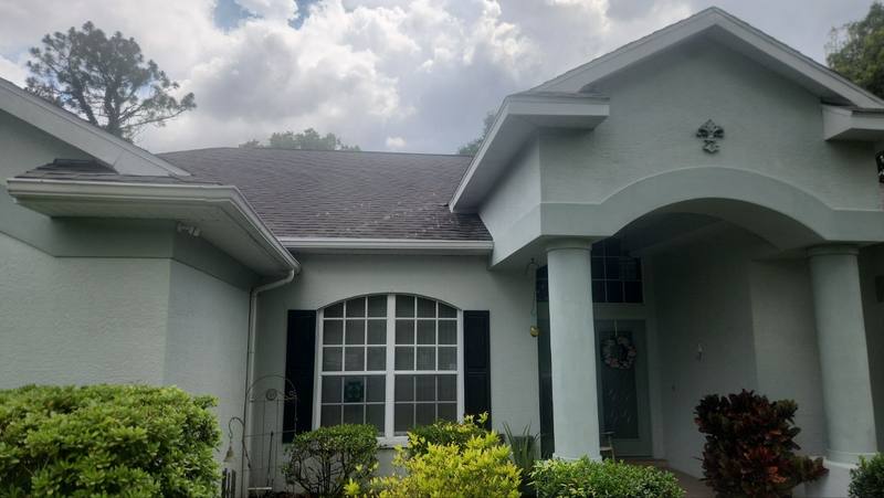 completed roofing project in Hudson FL