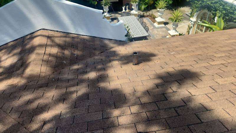 completed roofing project in Tampa FL