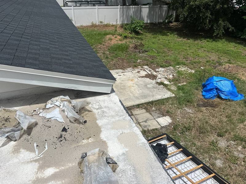 residential roof replacement by Hloska Roofing in Tampa