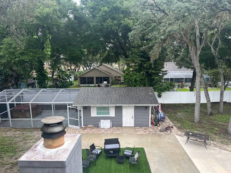 residential shingle roof replacement by Hloska Roofing in Tarpon Springs