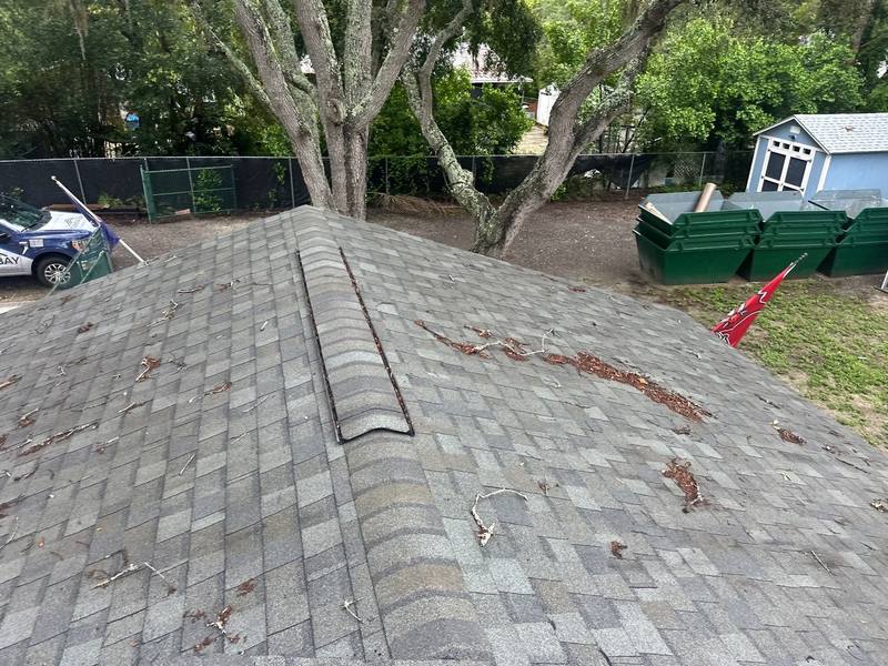 roofing project near Dixie Hwy in Tarpon Springs