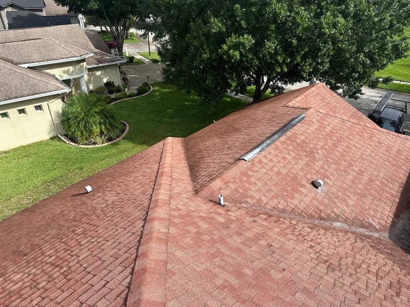 completed roofing project in Spring Hill FL