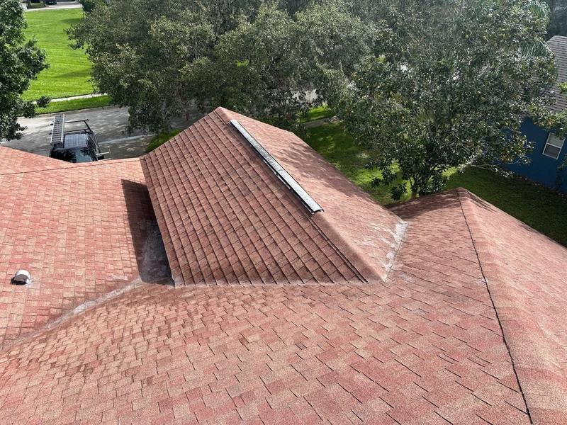 residential shingle roof replacement by Hloska Roofing in Spring Hill