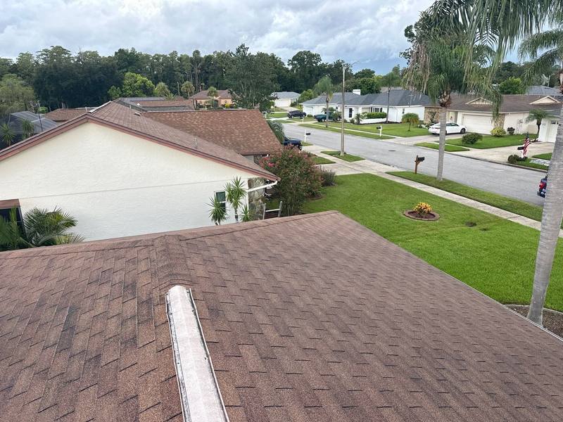 residential roof repair by Hloska Roofing in New Port Richey