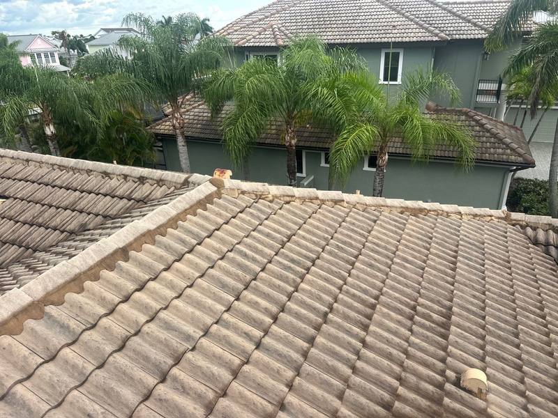 completed roofing project in Apollo Beach FL