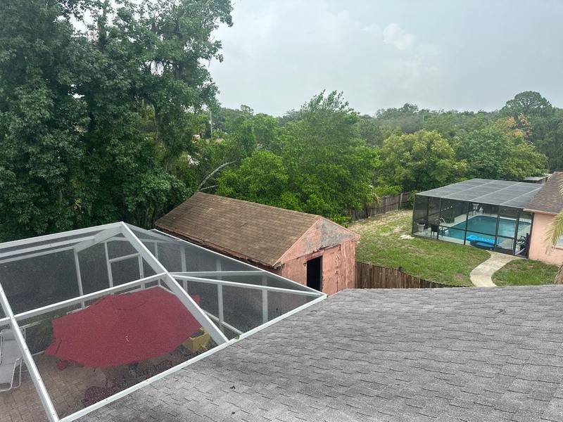 residential metal roof replacement by Hloska Roofing in Spring Hill