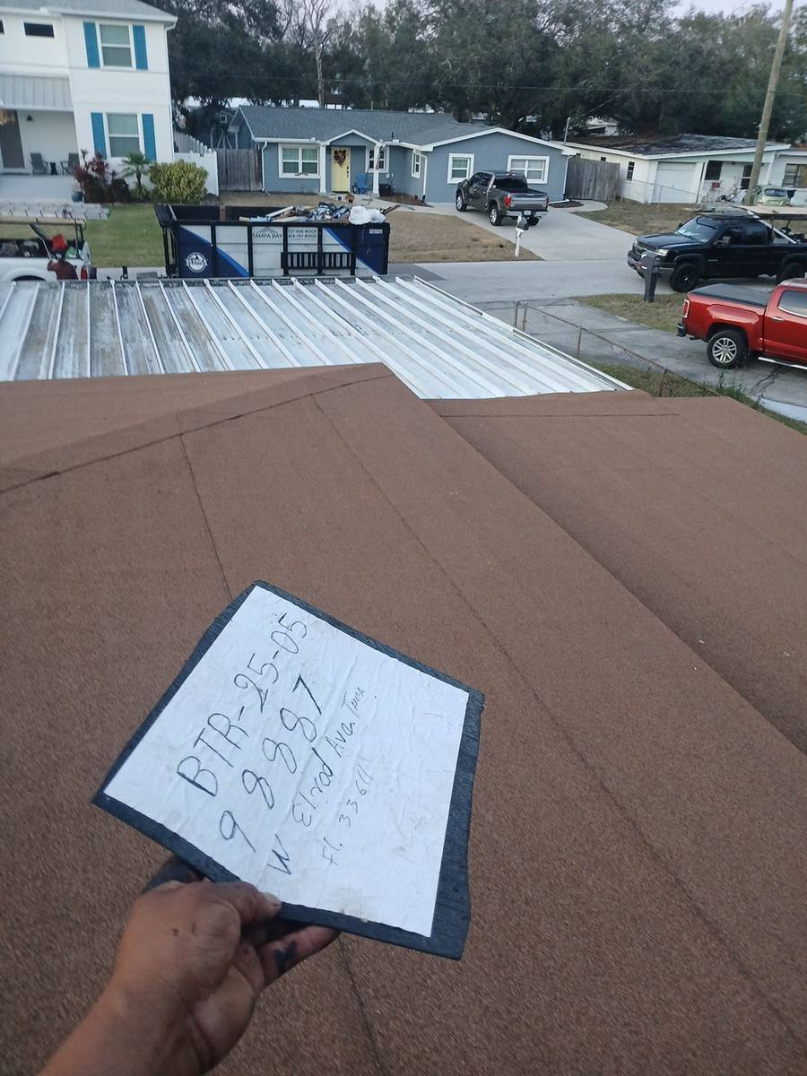 roof replacement in Tampa, Florida