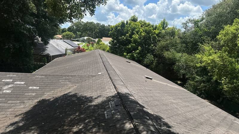 completed roofing project in Zephyrhills FL