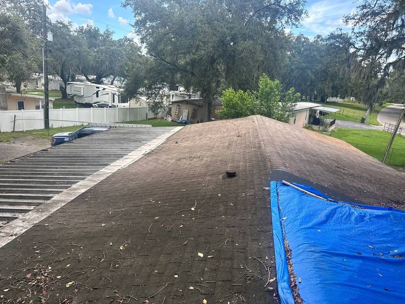 completed roofing project in Thonotosassa FL