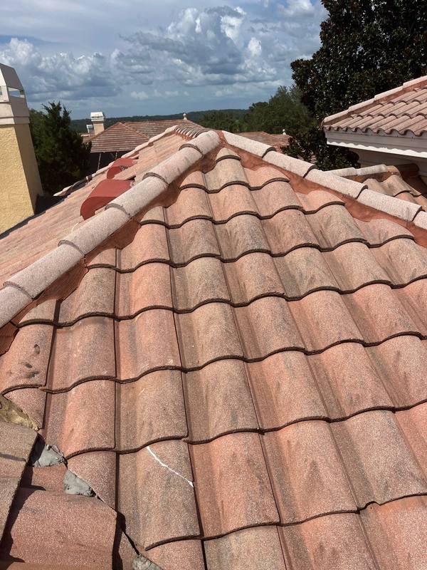 completed roofing project in Dade City FL