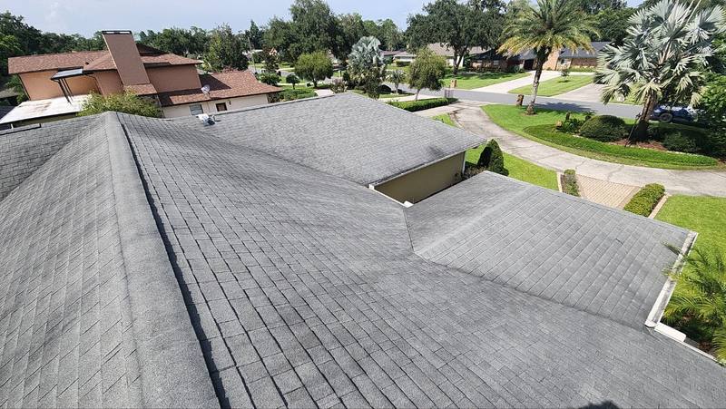 residential shingle roof replacement by Hloska Roofing in Plant City
