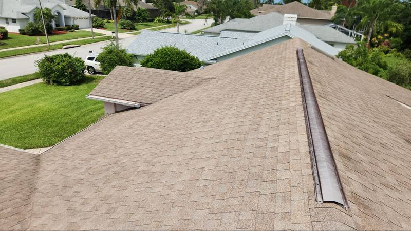 completed roofing project in Hudson FL