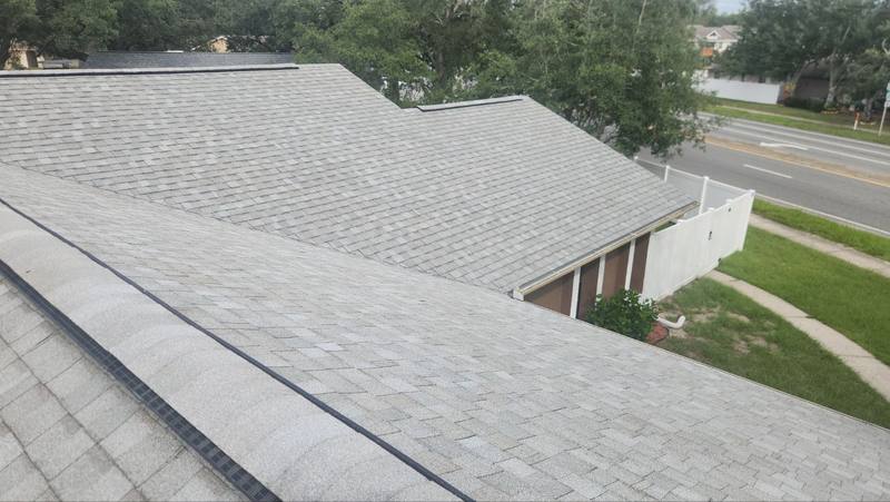 completed roofing project in Spring Hill FL