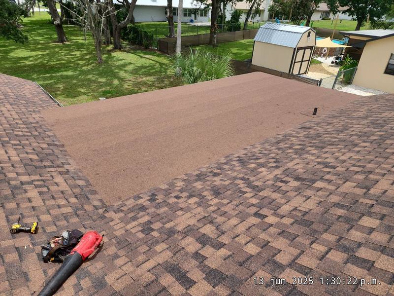 completed roofing project in Homosassa FL