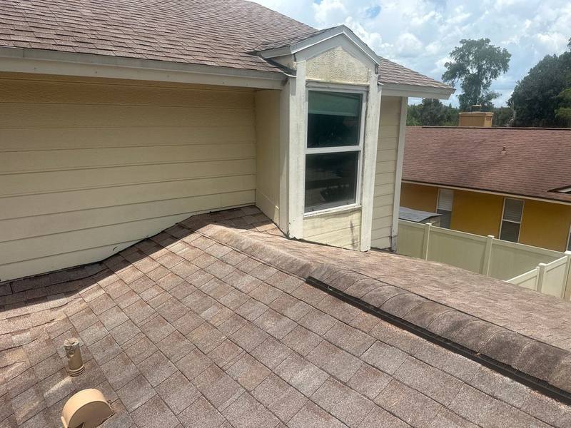 completed roofing project in Tampa FL