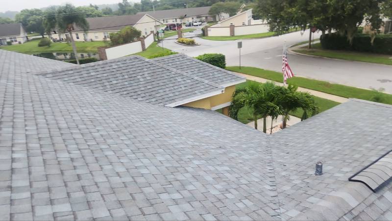 residential shingle roof replacement by Hloska Roofing in New Port Richey