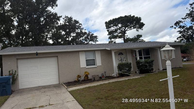 completed roofing project in Spring Hill FL